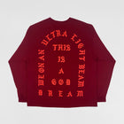 TLOP 2016 OG ‘Ultralight Beam’ Long Sleeve In Burgundy
