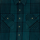 YZY SZN 5 Sherpa Lined Flannel In Teal