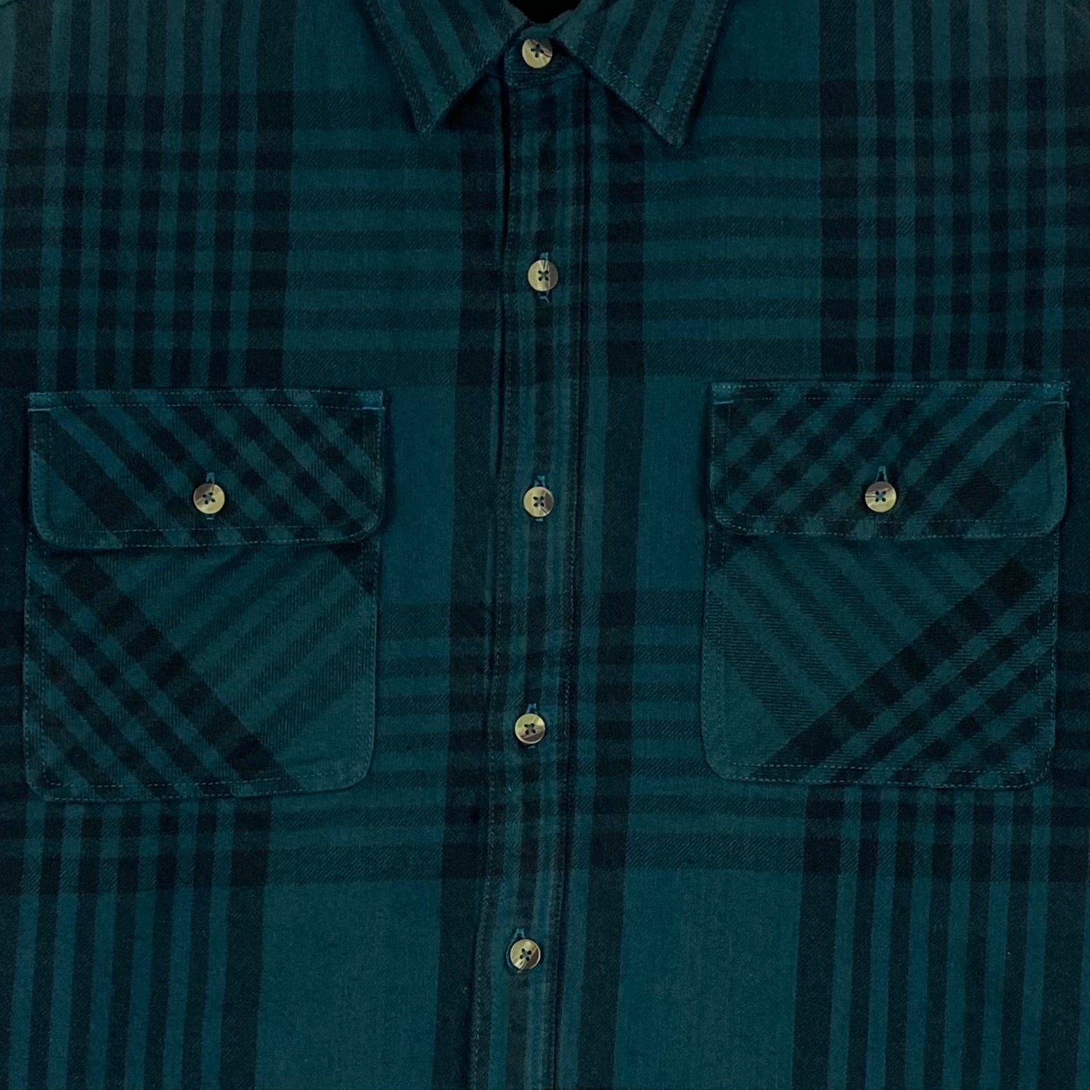YZY SZN 5 Sherpa Lined Flannel In Teal