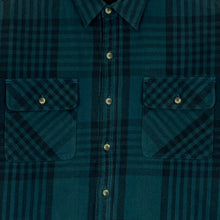 YZY SZN 5 Sherpa Lined Flannel In Teal