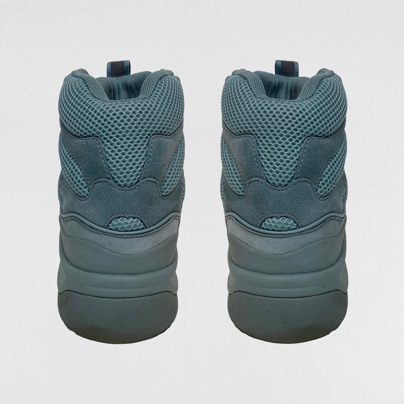 YZY SZN 7 Suede Desert Boots In House Blue