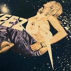 Yeezus Tour 2014 Las Vegas Tee In Bleach Splatter