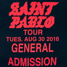 TLOP 2016 Pixelated 'General Admission' Tee In Black