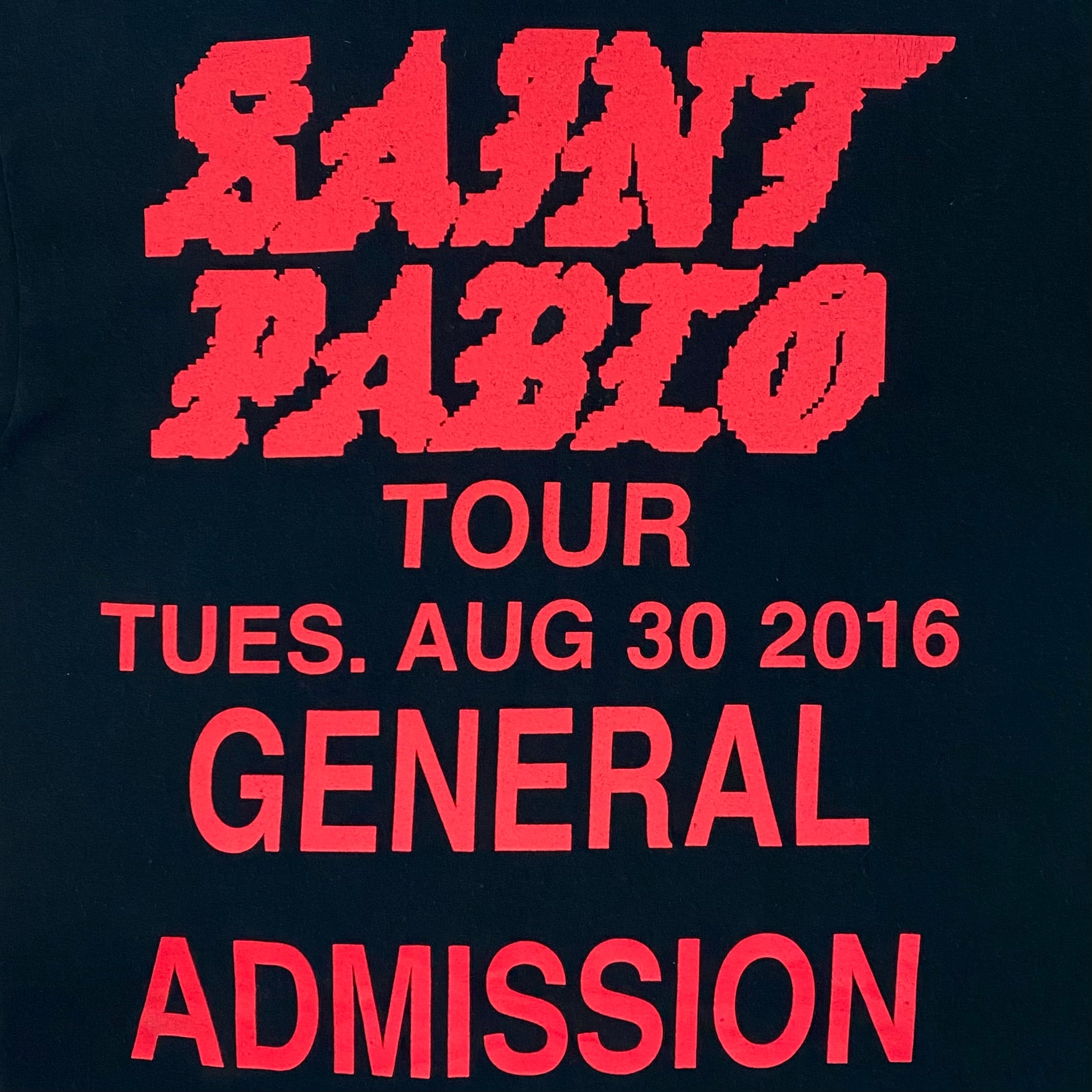 TLOP 2016 Pixelated 'General Admission' Tee In Black