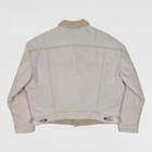 YZY SZN 5 Sherpa Denim Jacket In Bleach