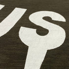 Yeezus Tour 2013 Black Friday Cut Off Tee In Olive By Virgil Abloh