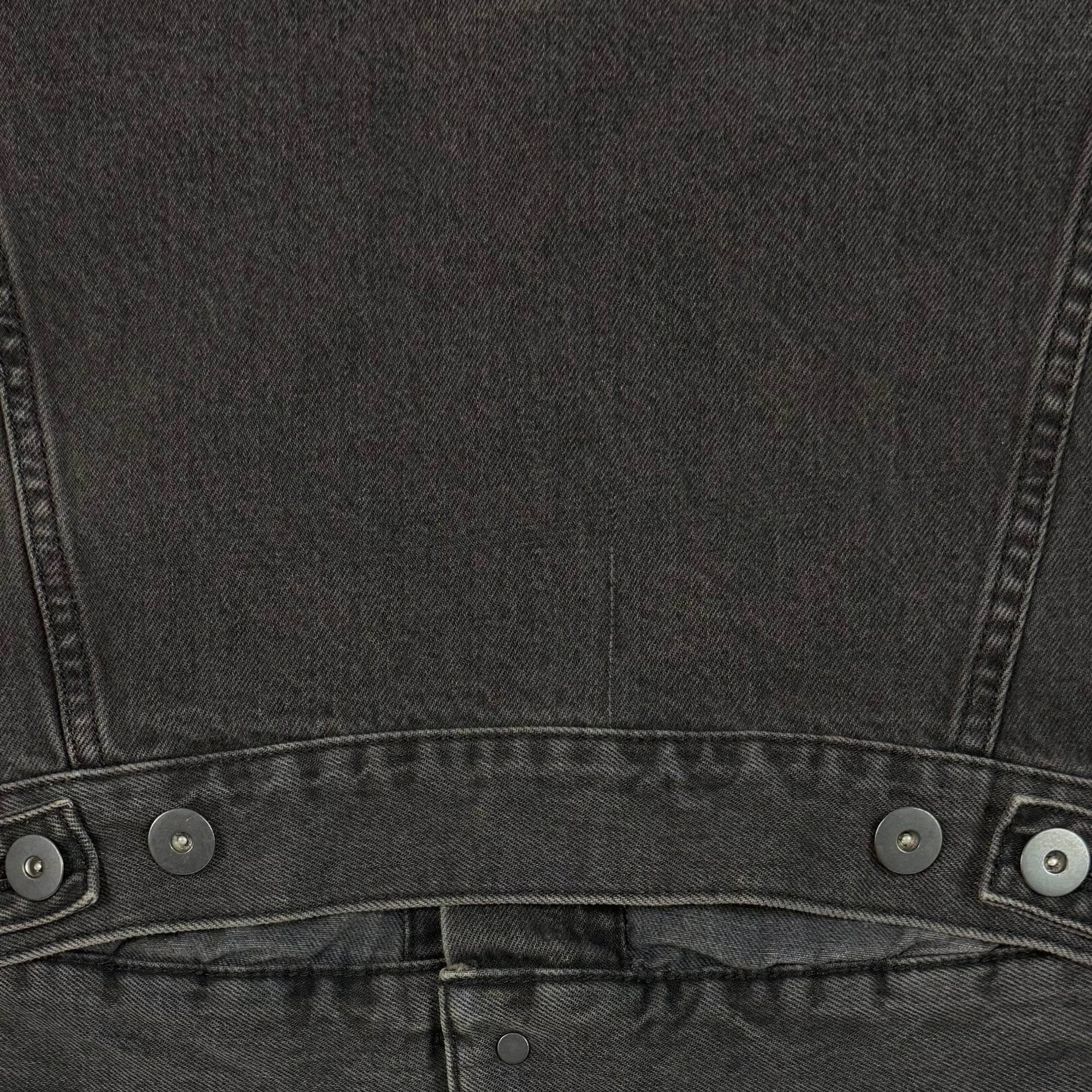 YZY SZN 5 Classic Denim Jacket In Faded Ink