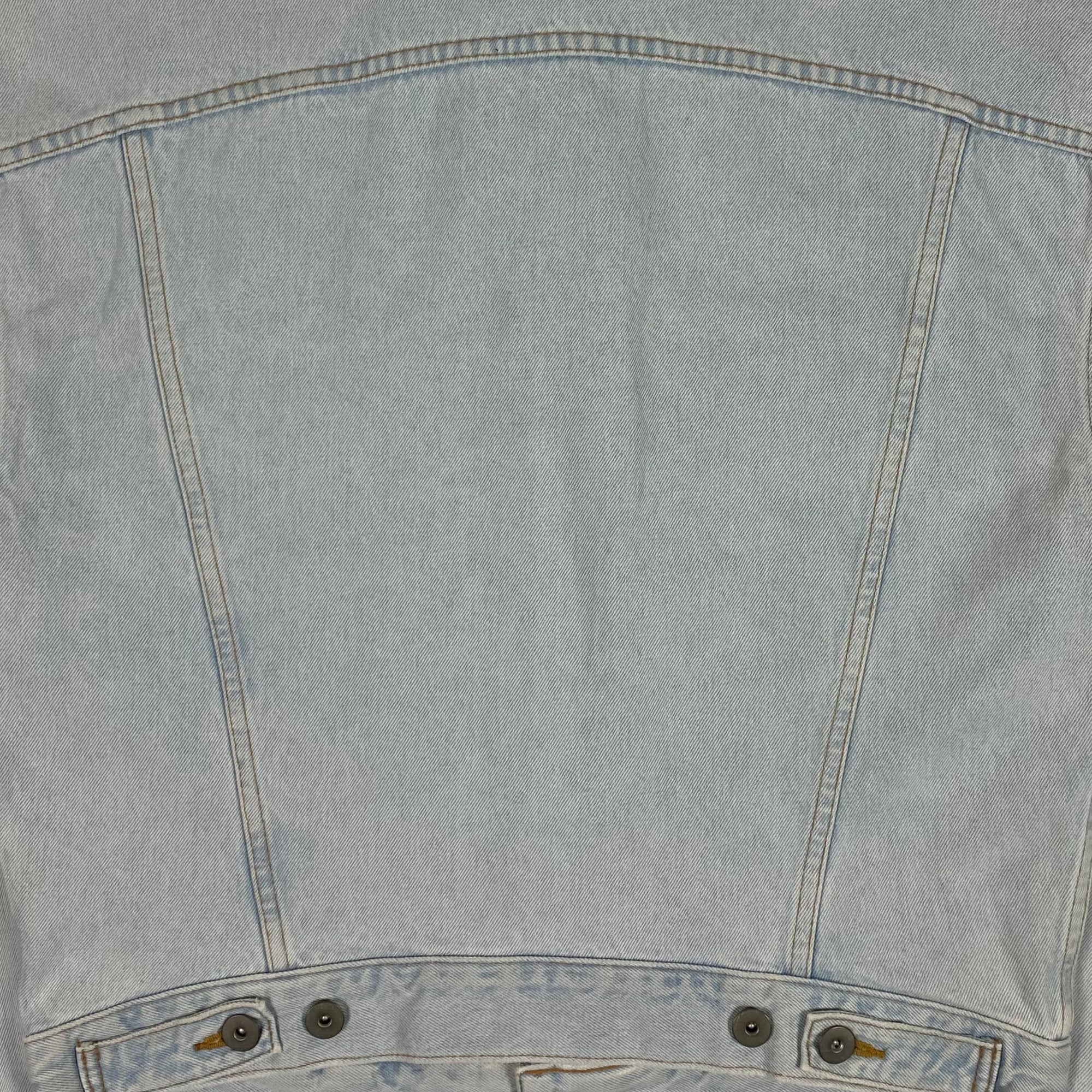 YZY SZN 5 Denim Jacket In Faded Indigo