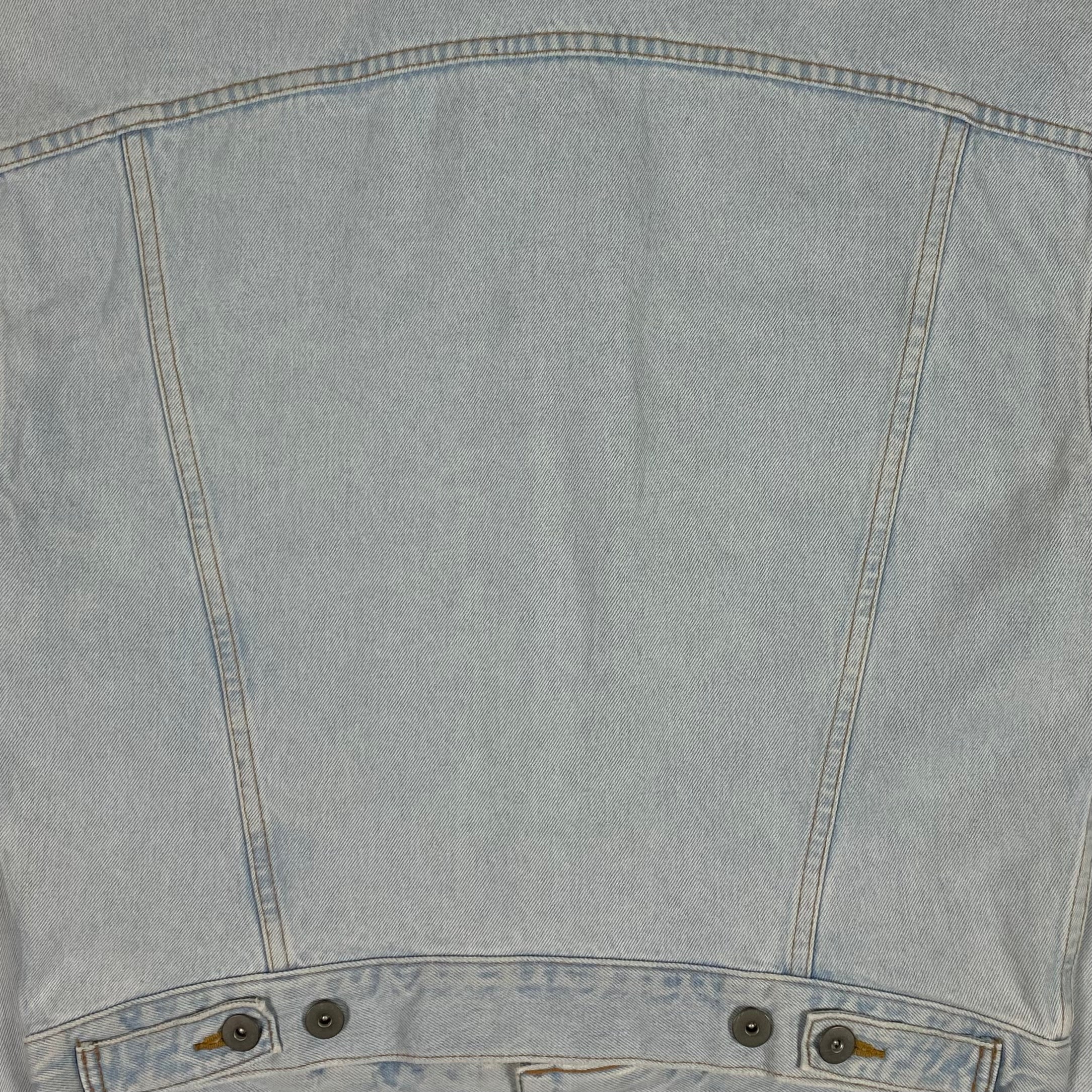 YZY SZN 5 Denim Jacket In Faded Indigo