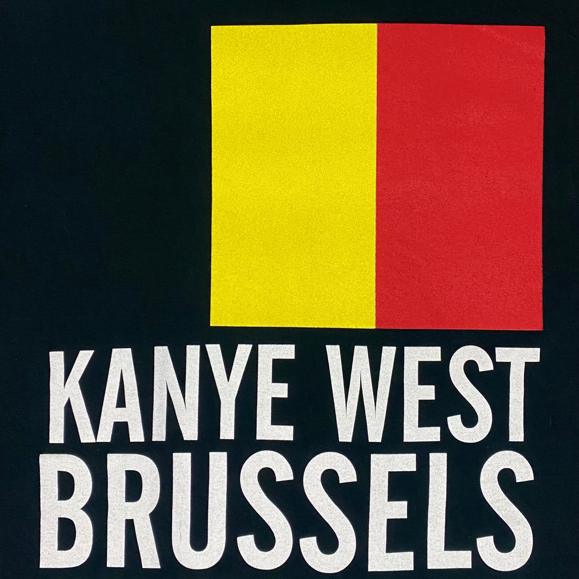 Kanye 2013 Brussels Performance Tee By Virgil Abloh