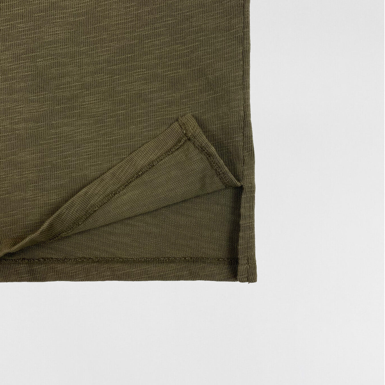 Yeezus Tour 2013 Black Friday Cut Off Tee In Olive By Virgil Abloh