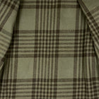 YZY SZN 6 Flannel Lined Corduroy Denim Sample Jacket In Blue