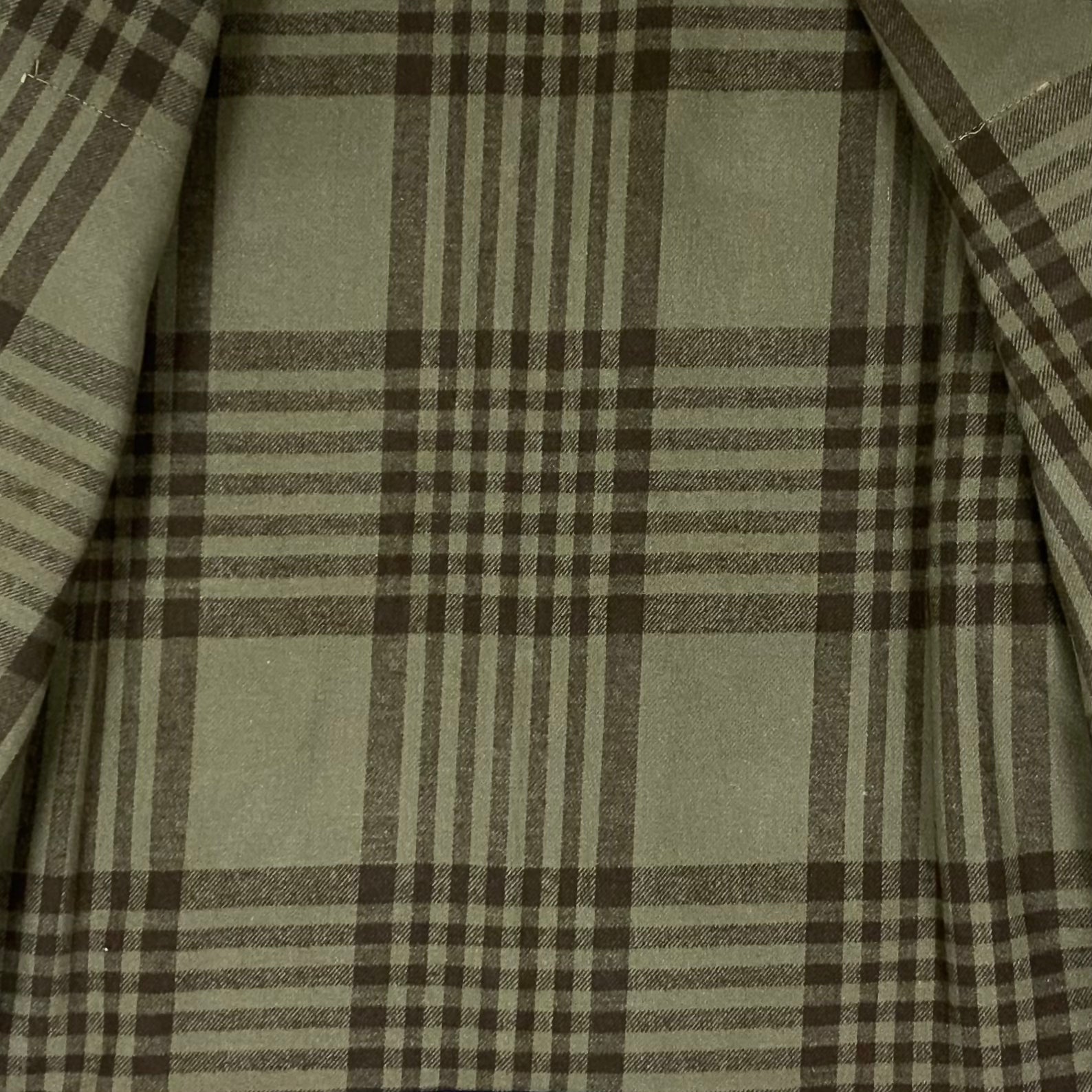 YZY SZN 6 Flannel Lined Corduroy Denim Sample Jacket In Blue