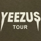 Yeezus Tour 2013 Black Friday Cut Off Tee In Olive By Virgil Abloh
