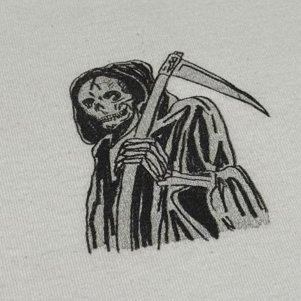 Yeezus 2015 Unreleased Reaper Logo Long Sleeve By Wes Lang