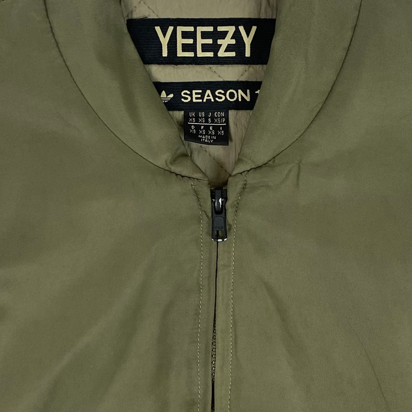 YZY SZN 1 Olive Bomber Jacket