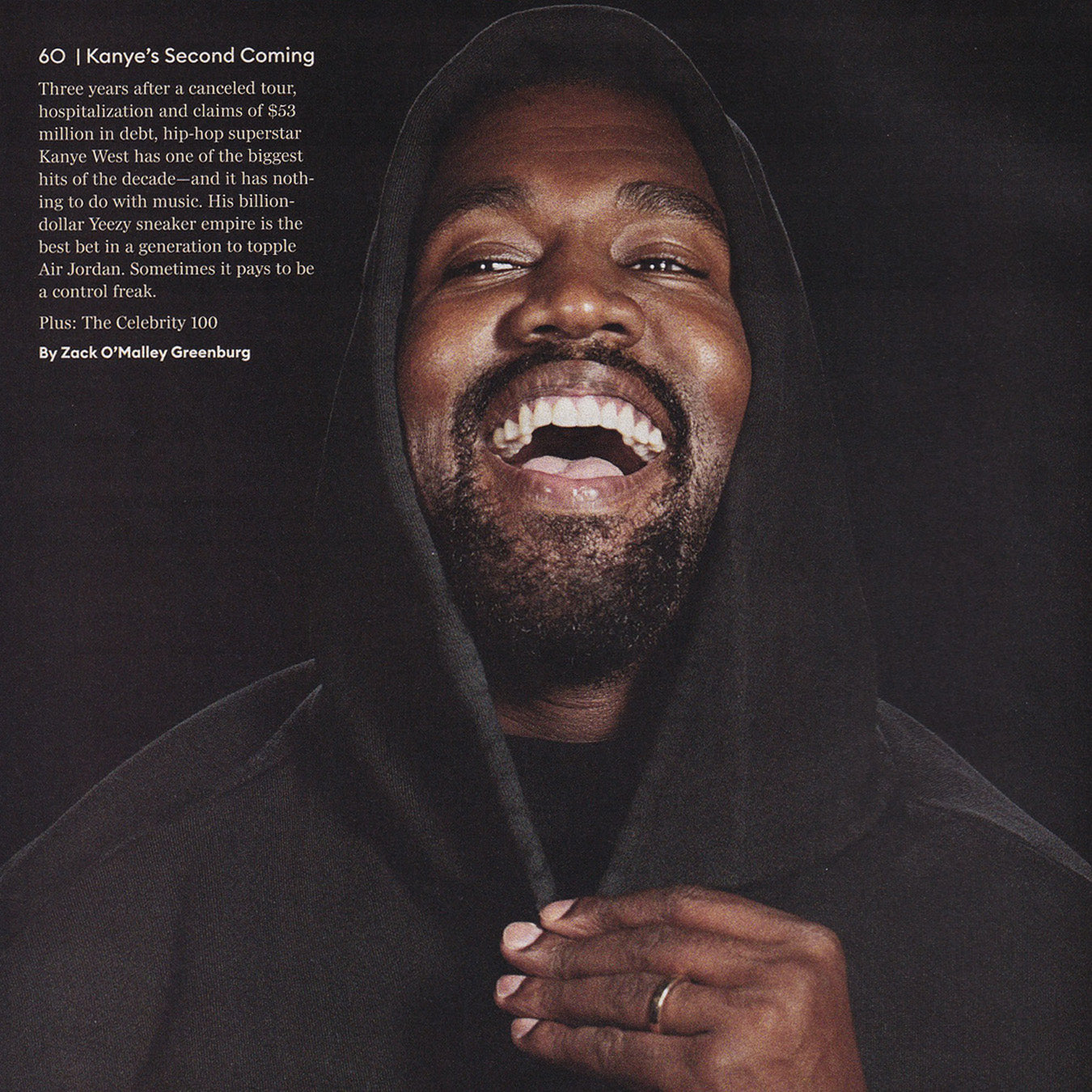 Forbes 2019 'Under Kanye's Hood' Magazine Cover (JIK Era)