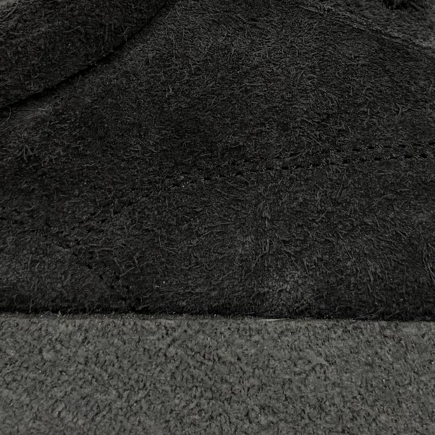 YZY SZN 6 Crepe Sneaker In Suede Black