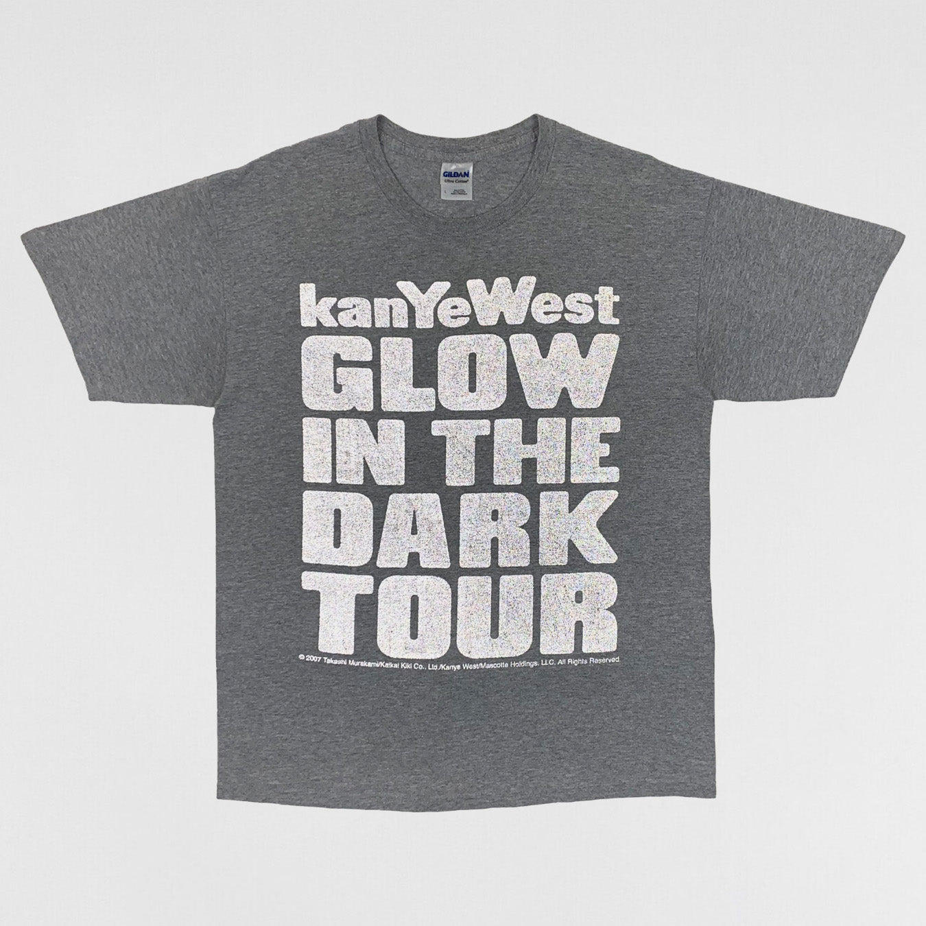 Graduation 2008 Glow In The Dark Reflective Tee In Grey