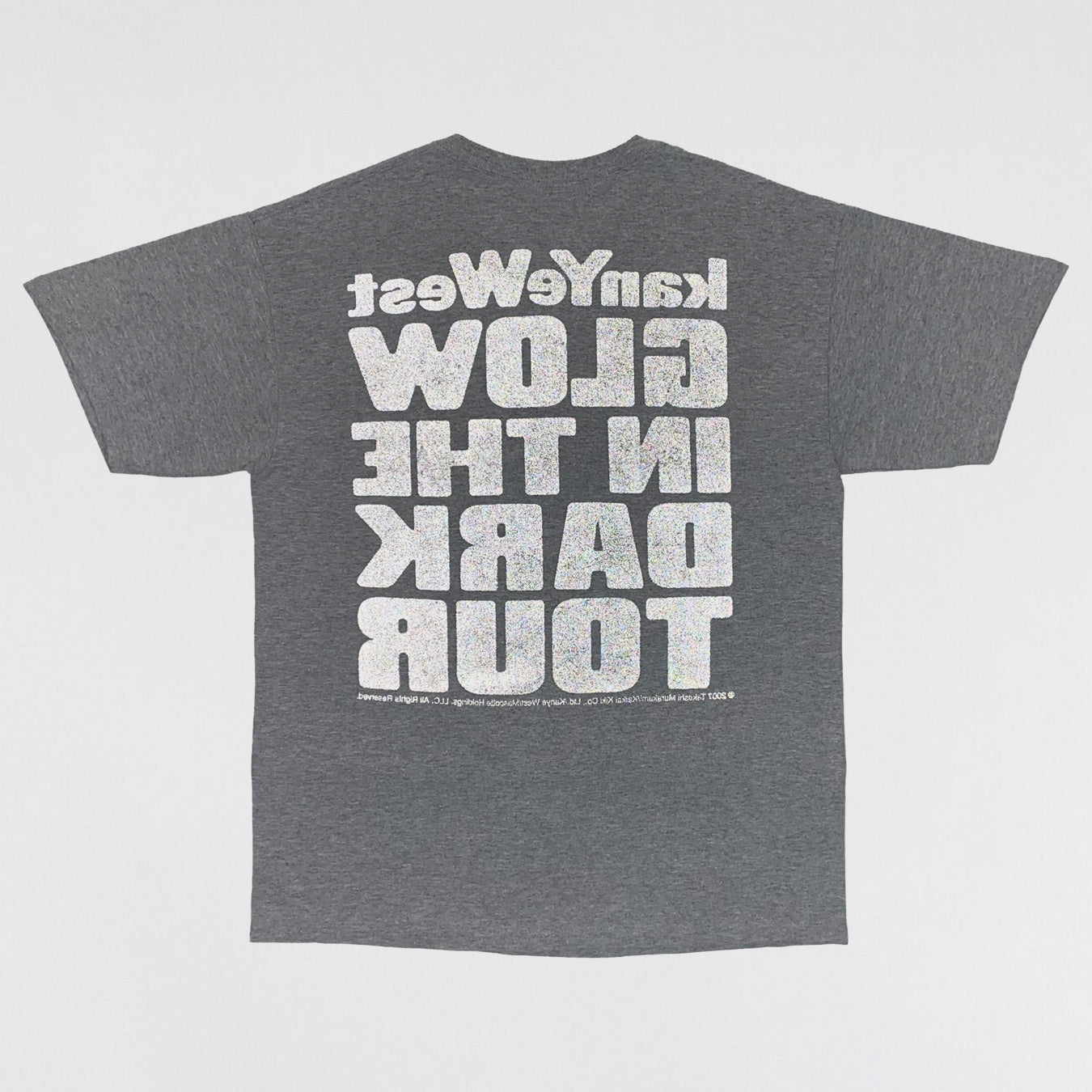 Graduation 2008 Glow In The Dark Reflective Tee In Grey