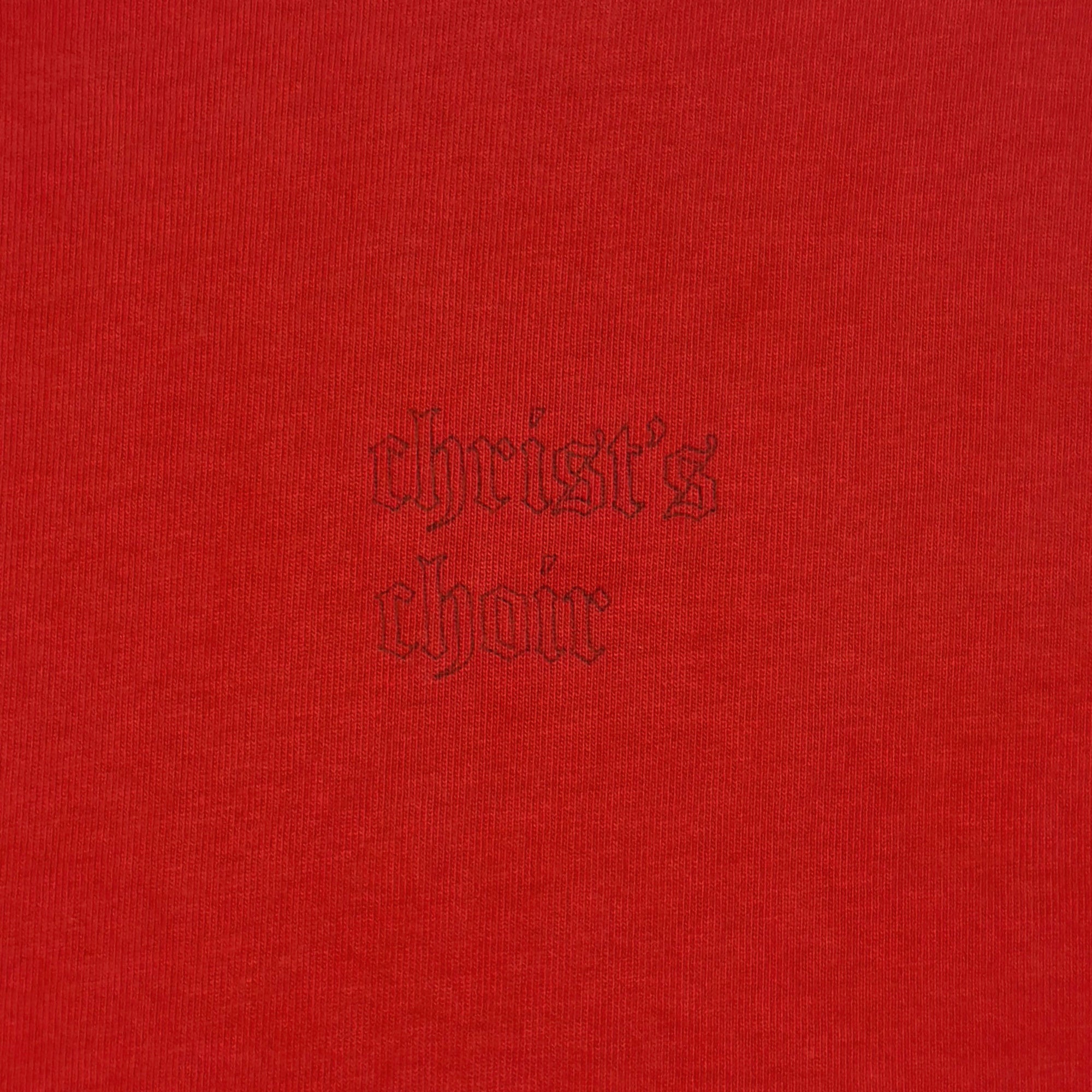 JIK 2019 Unreleased Sunday Service Christ's Choir Tee In Red
