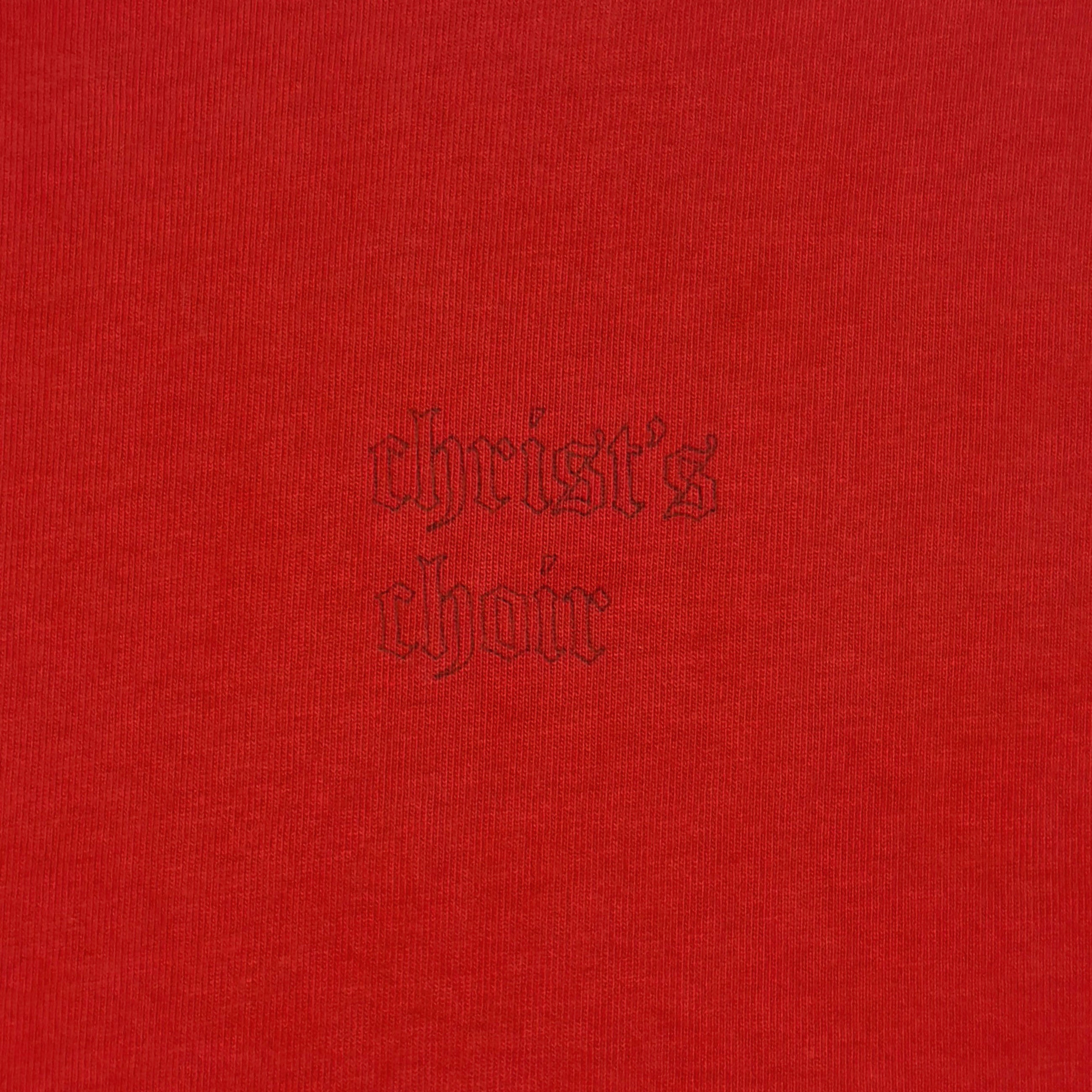 JIK 2019 Unreleased Sunday Service Christ's Choir Tee In Red