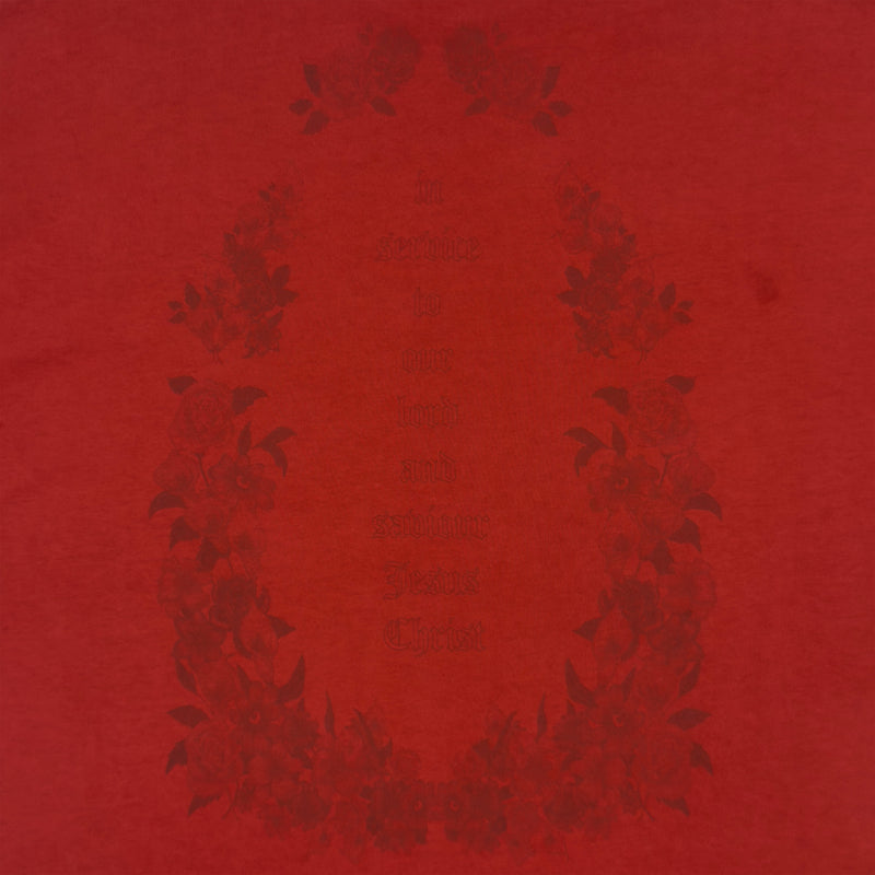 JIK 2019 Unreleased Sunday Service Christ's Choir Tee In Red