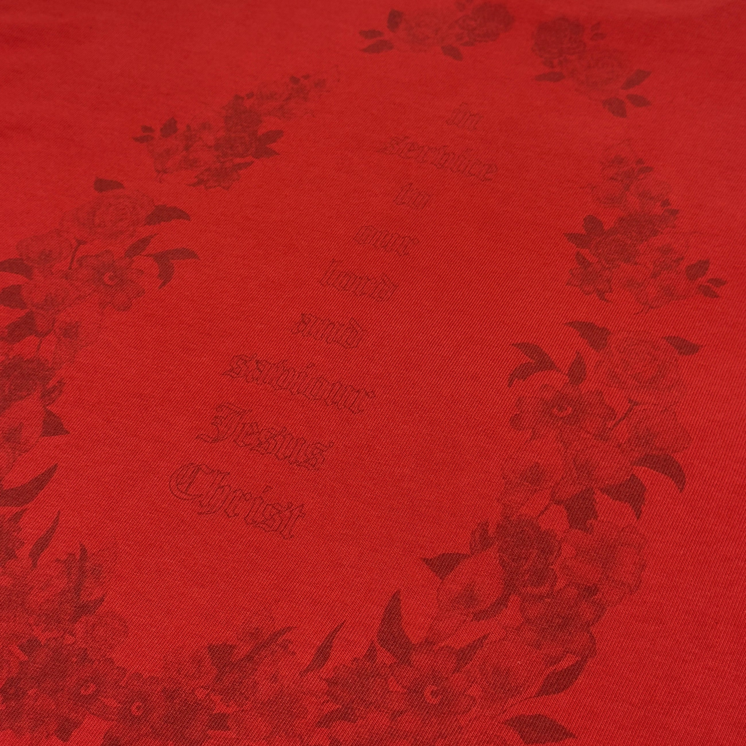 JIK 2019 Unreleased Sunday Service Christ's Choir Tee In Red