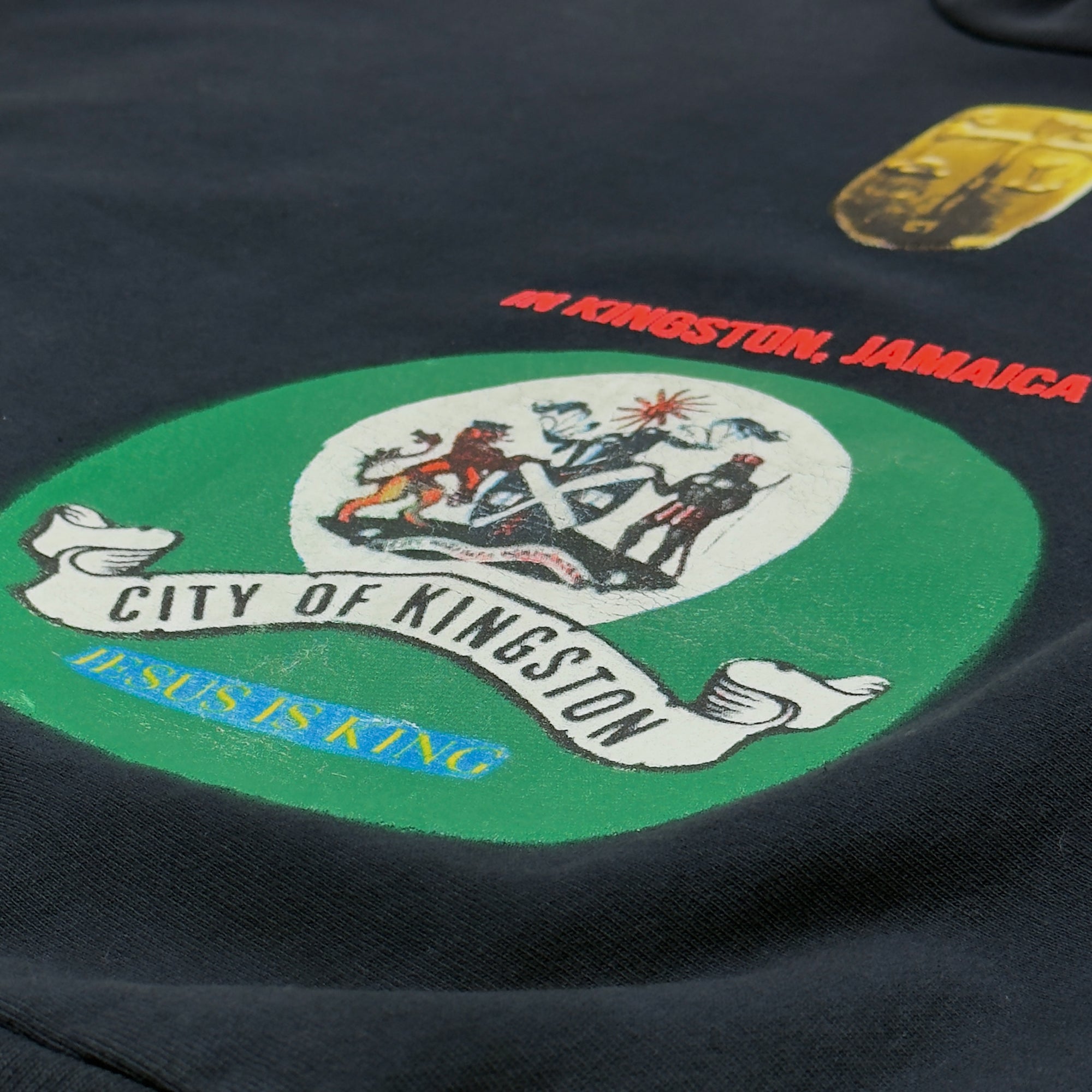 JIK 2019 Jamaica Sunday Service Crewneck In Navy