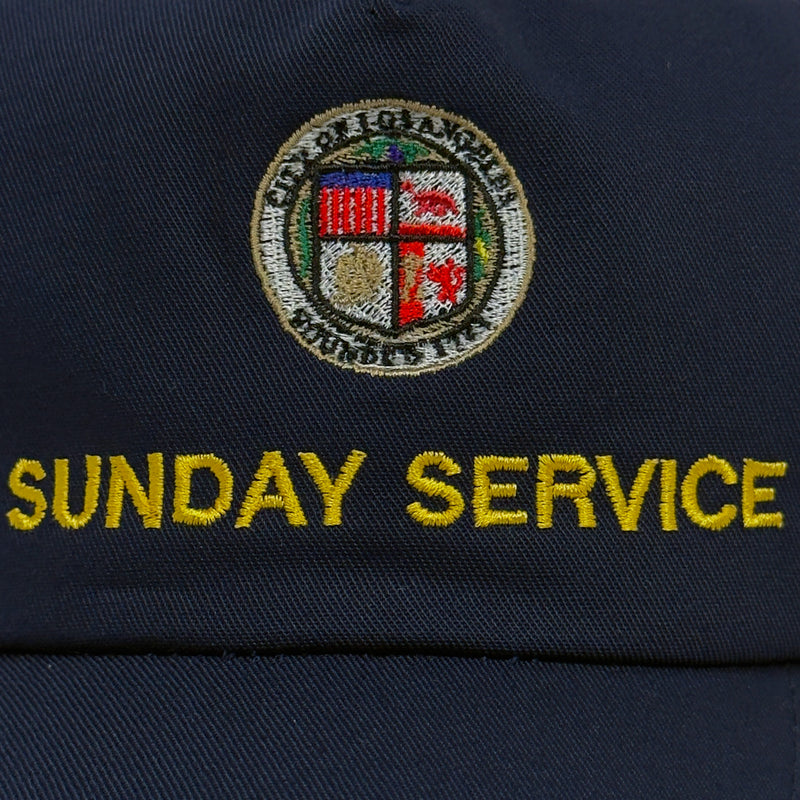 JIK 2019 Embroidered Sunday Service Hat In Navy