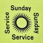 JIK 2019 Unreleased Sunday Service Tee In Frozen Yellow