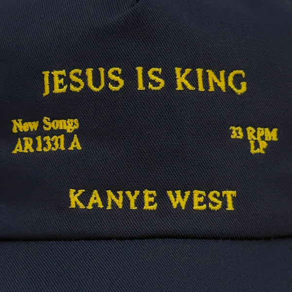 JIK 2019 Embroidered Vinyl Hat In Navy