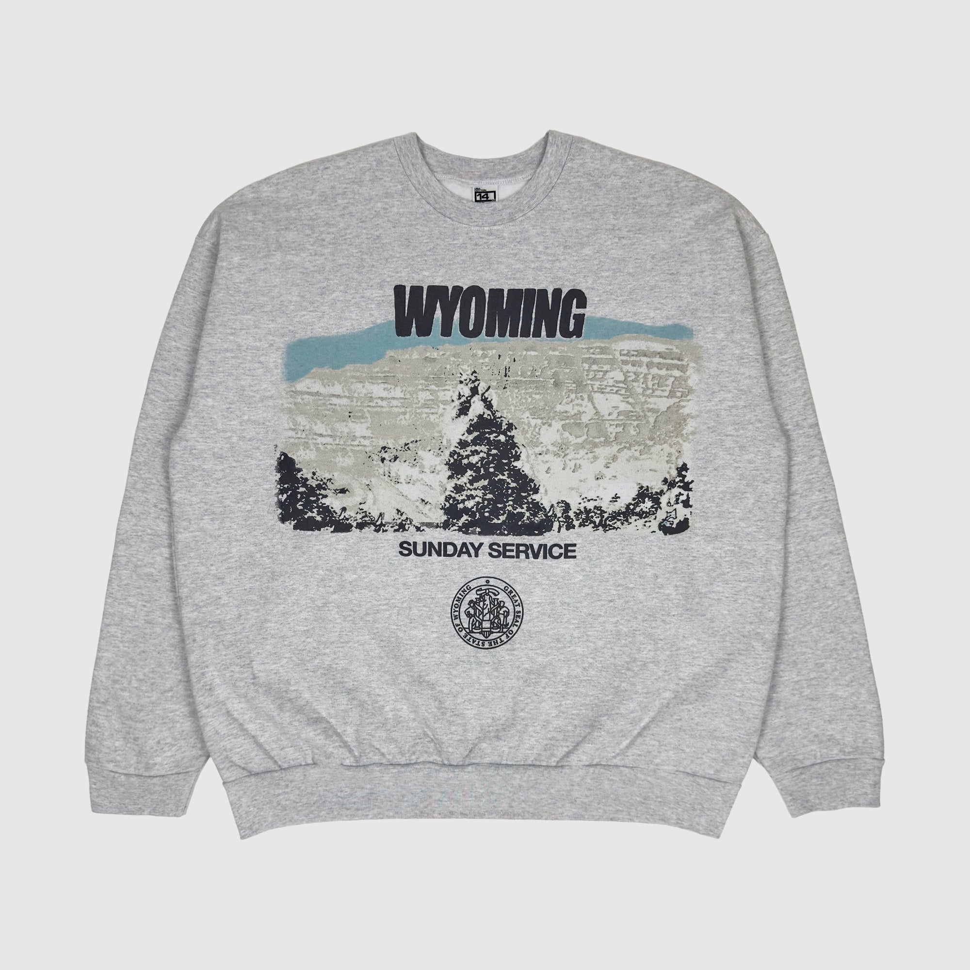 JIK 2019 Unreleased Sunday Service Wyoming Crewneck