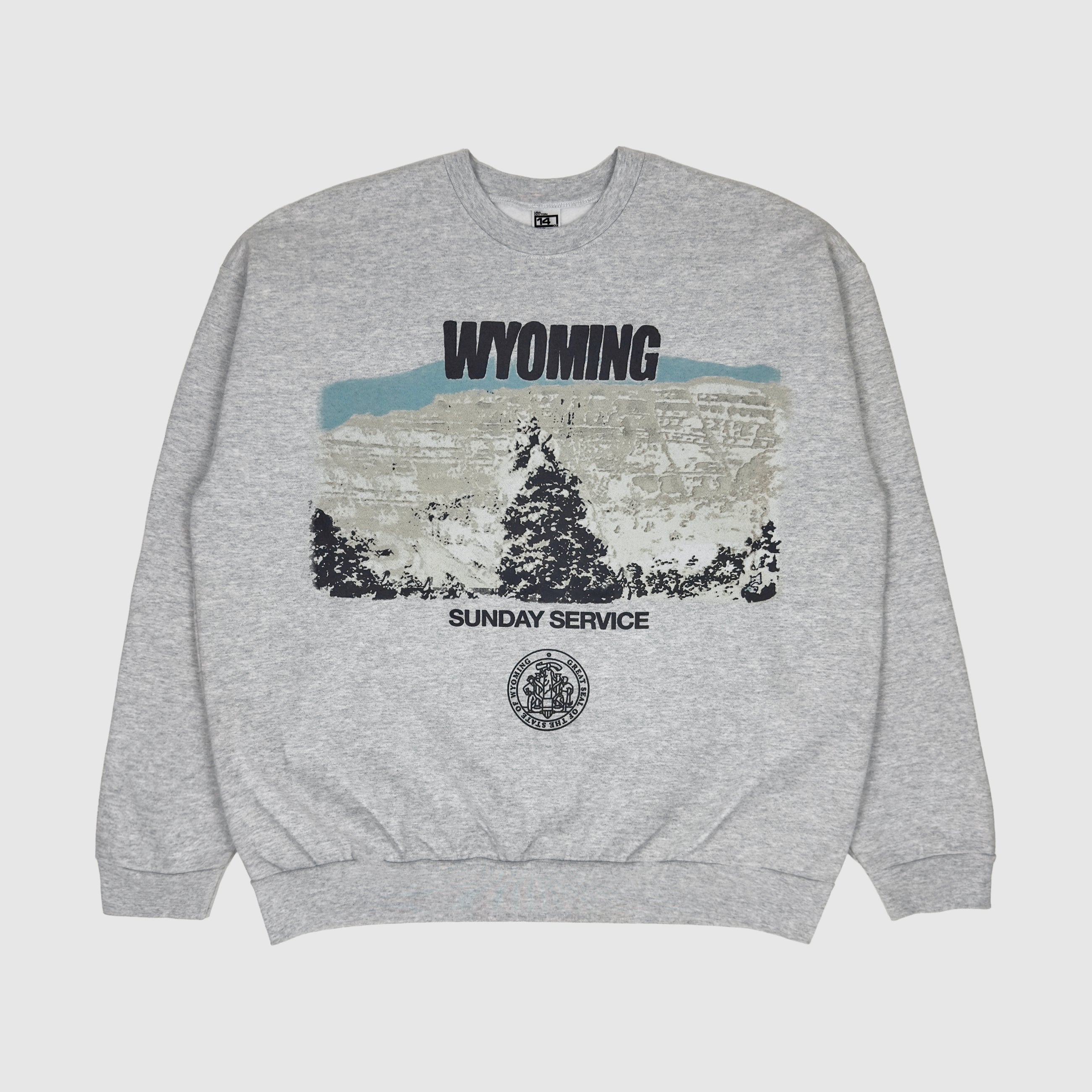JIK 2019 Unreleased Sunday Service Wyoming Crewneck