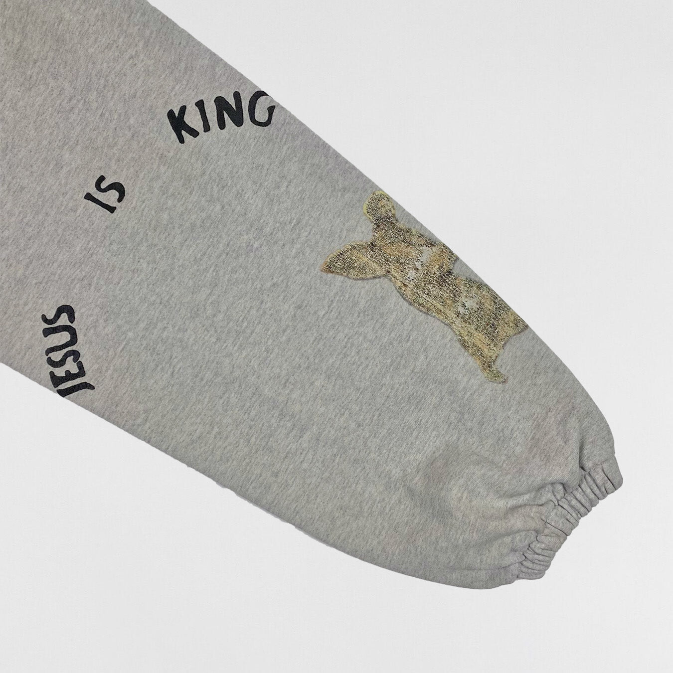 JIK 2019 Sunday Service Angel Sweatpants In Grey