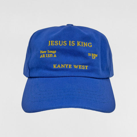 JIK 2019 Embroidered Vinyl Hat In Blue