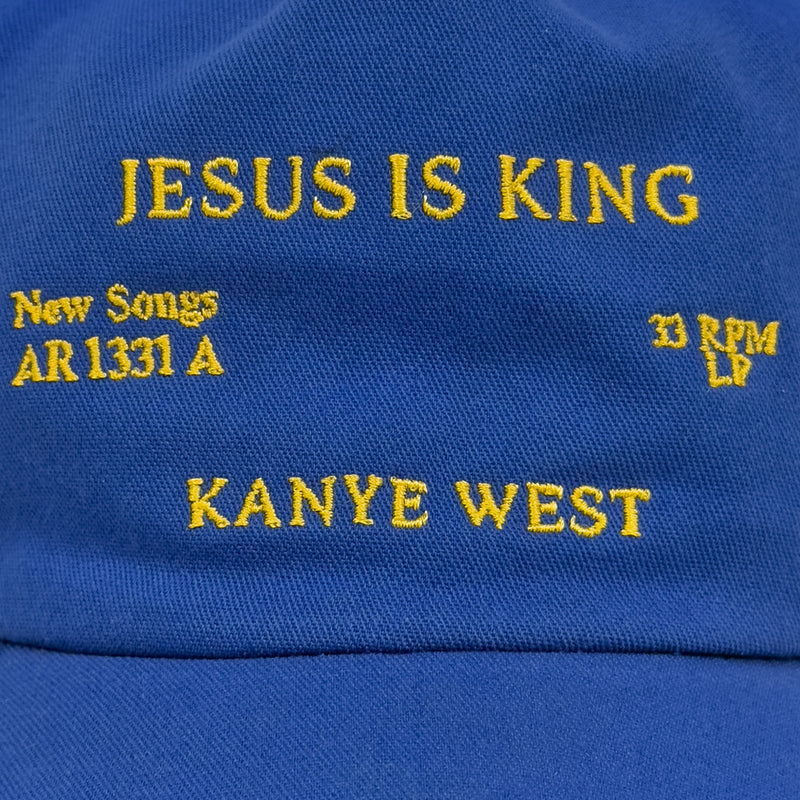 JIK 2019 Embroidered Vinyl Hat In Blue