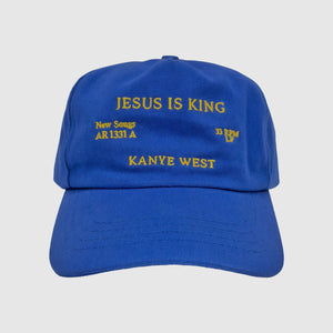 JIK 2019 Embroidered Vinyl Hat In Blue