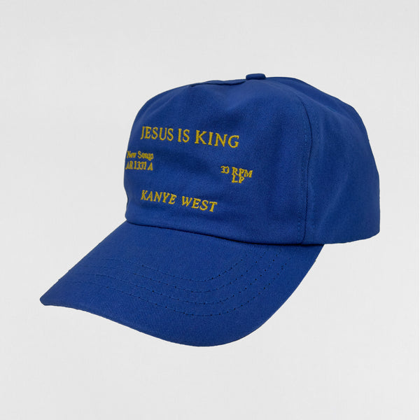 JIK 2019 Embroidered Vinyl Hat In Blue