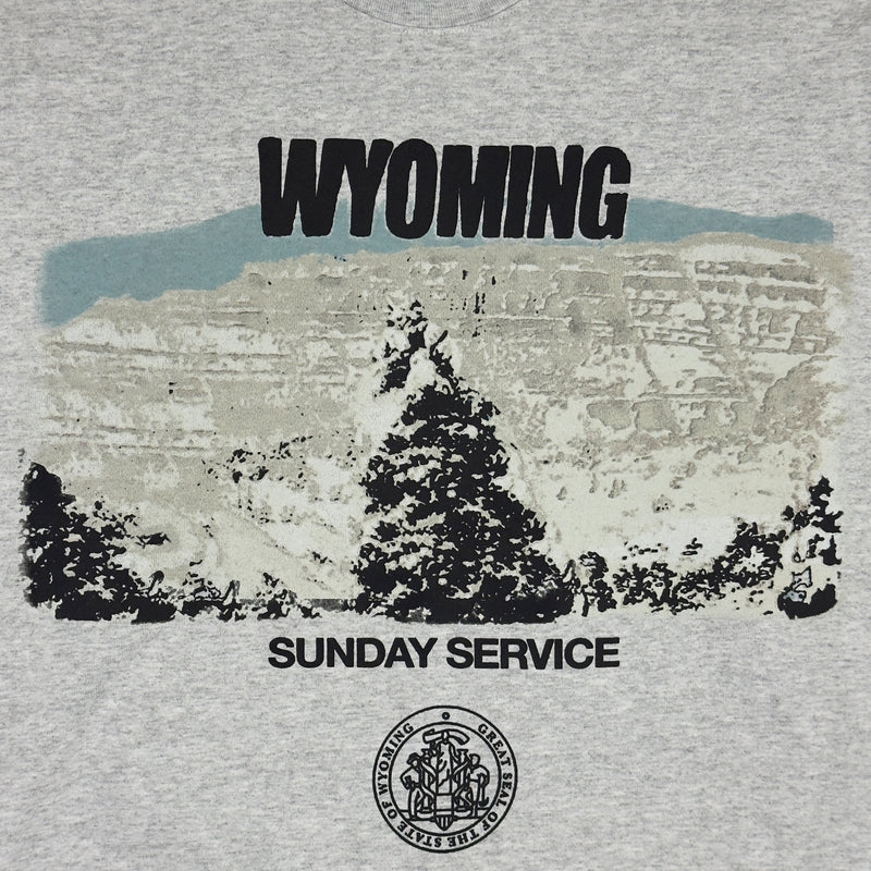 JIK 2019 Unreleased Sunday Service Wyoming Crewneck