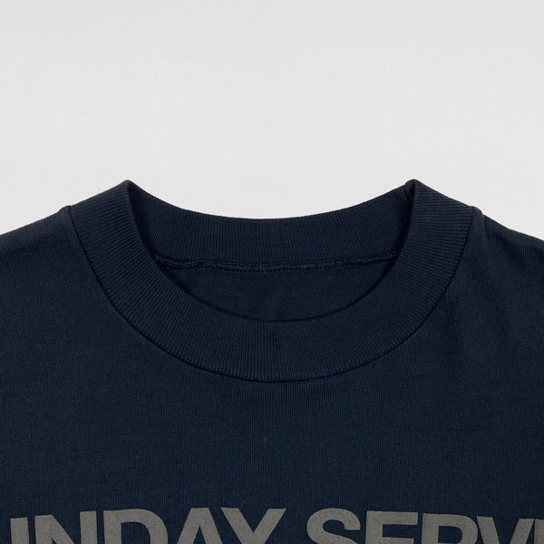 YZY SZN 7 Jesus Is King New York LP Tee In Navy