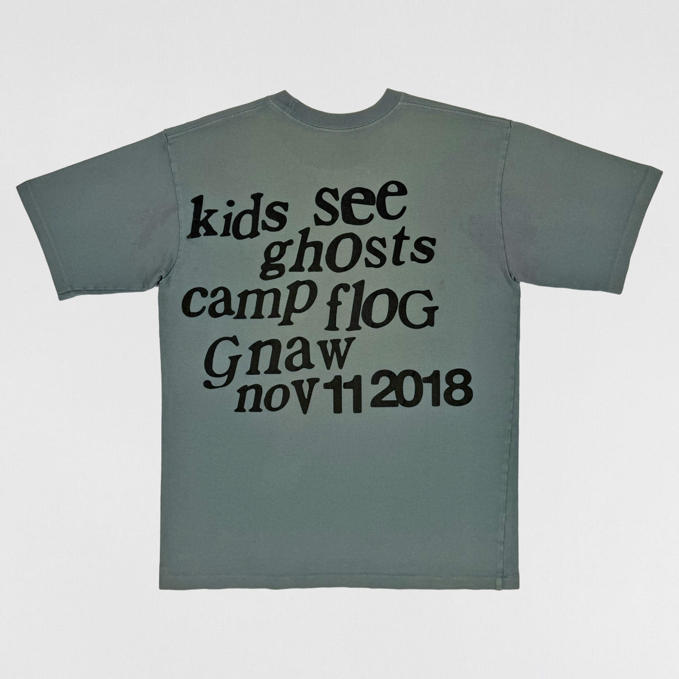 KSG 2018 CPFM 'Lucky Me I See Ghosts' Tee In Glacier