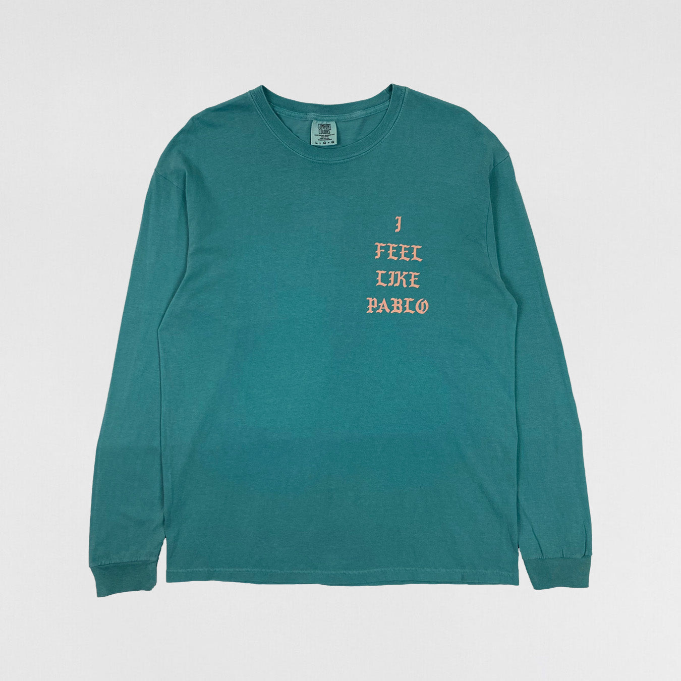 TLOP 2016 Los Angeles 'I Feel Like Pablo' Long Sleeve In Teal