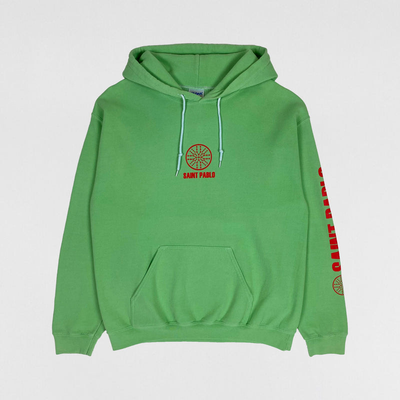 TLOP 2016 Saint Pablo Logo Hoodie In Mint