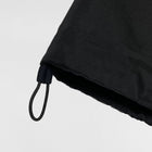 YGEBB 2022 Magnet Closure Logo Parka In True Black