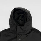YGEBB 2022 Magnet Closure Logo Parka In True Black
