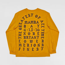 TLOP 2016 ‘Mamba Day’ Long Sleeve In Yellow