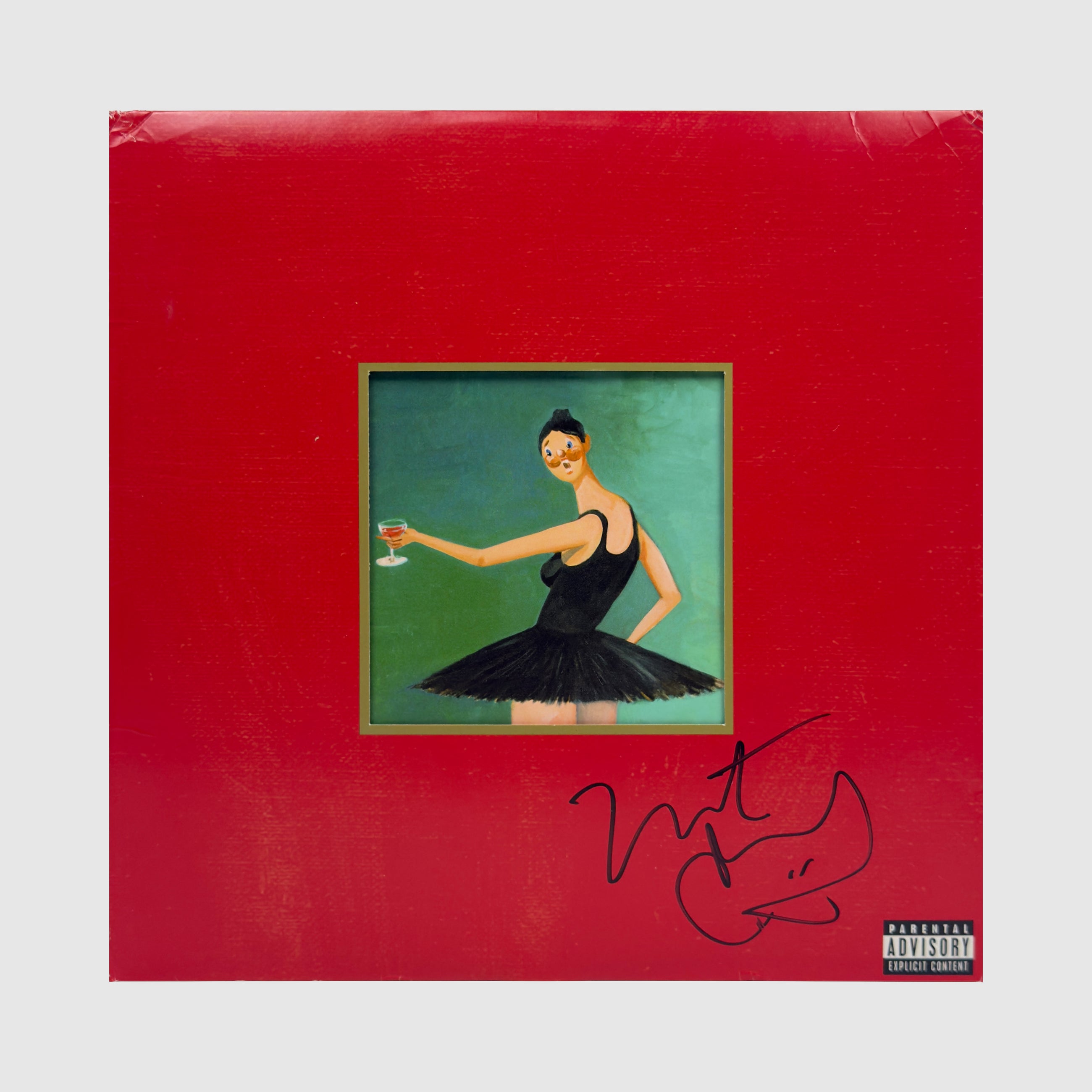 MBDTF 2010 Vinyl Package Signed By Ye