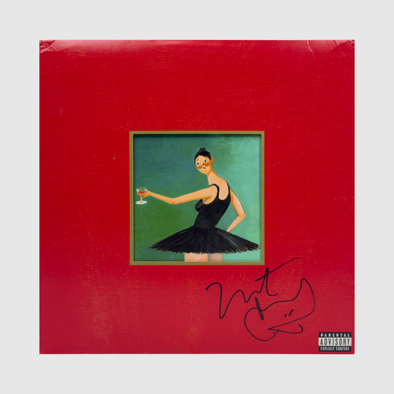 MBDTF 2010 Vinyl Package Signed By Ye