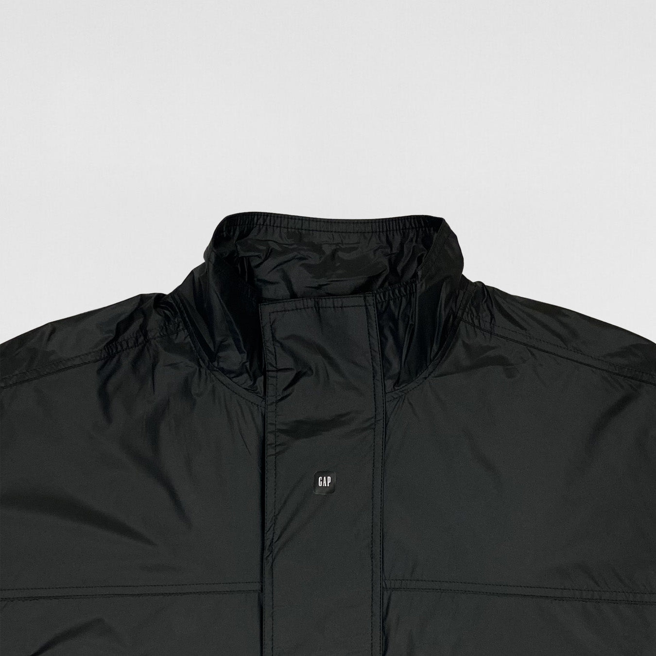 YGEBB 2022 Nylon Light Parka In Black